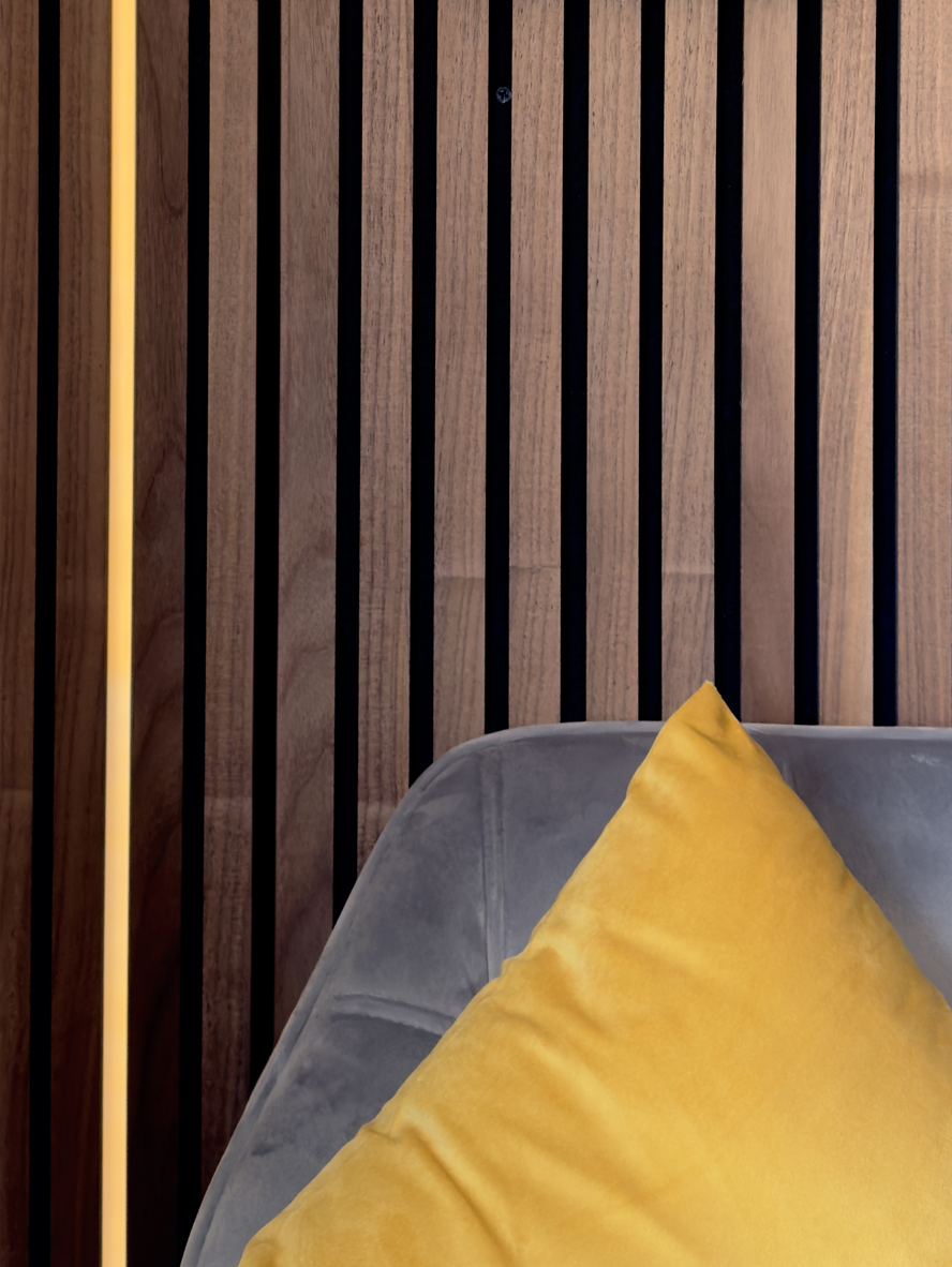 x1 Standard Warm White Slat Wall Light Bar