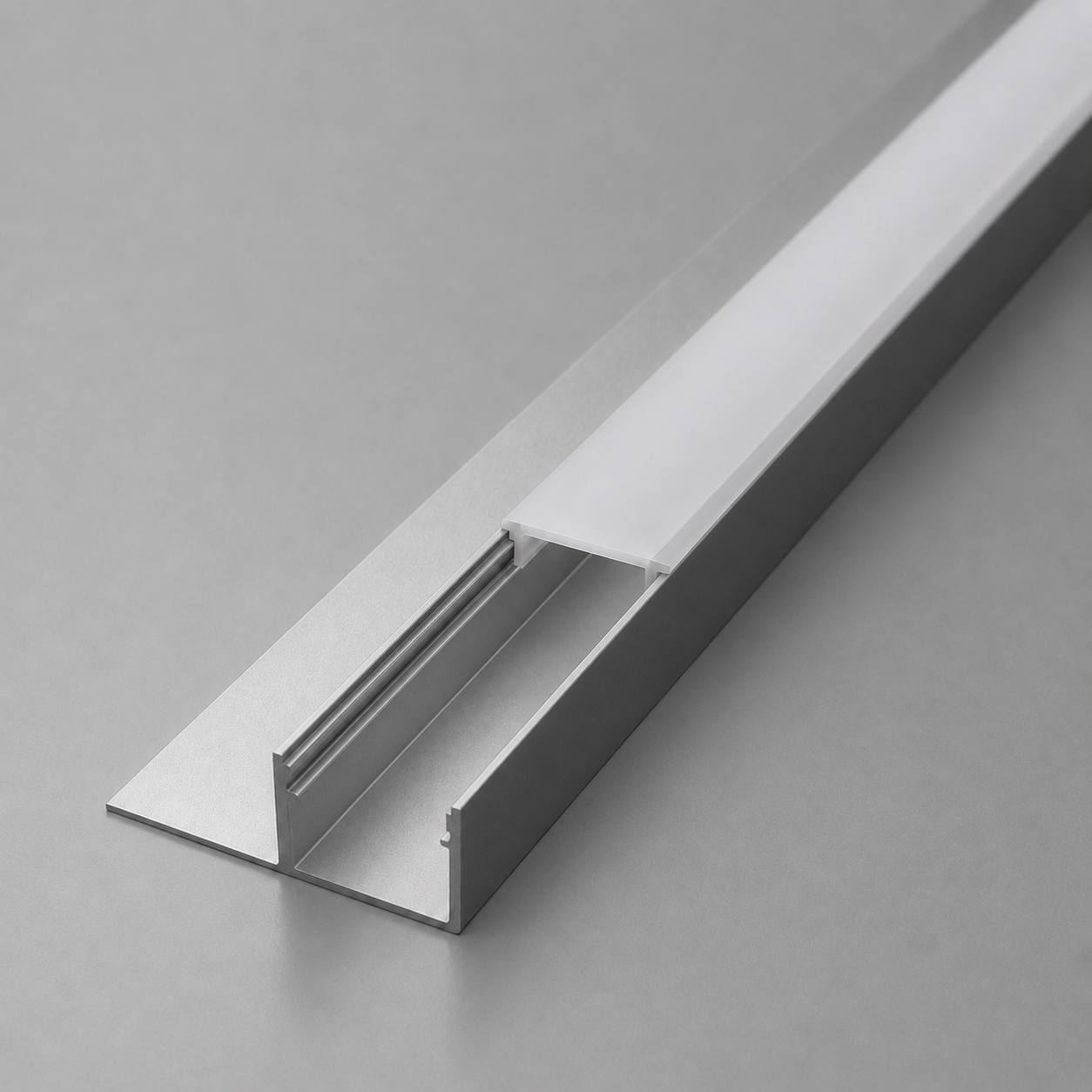 1m ALU34 Tile In LED Profile, 37 x 13mm