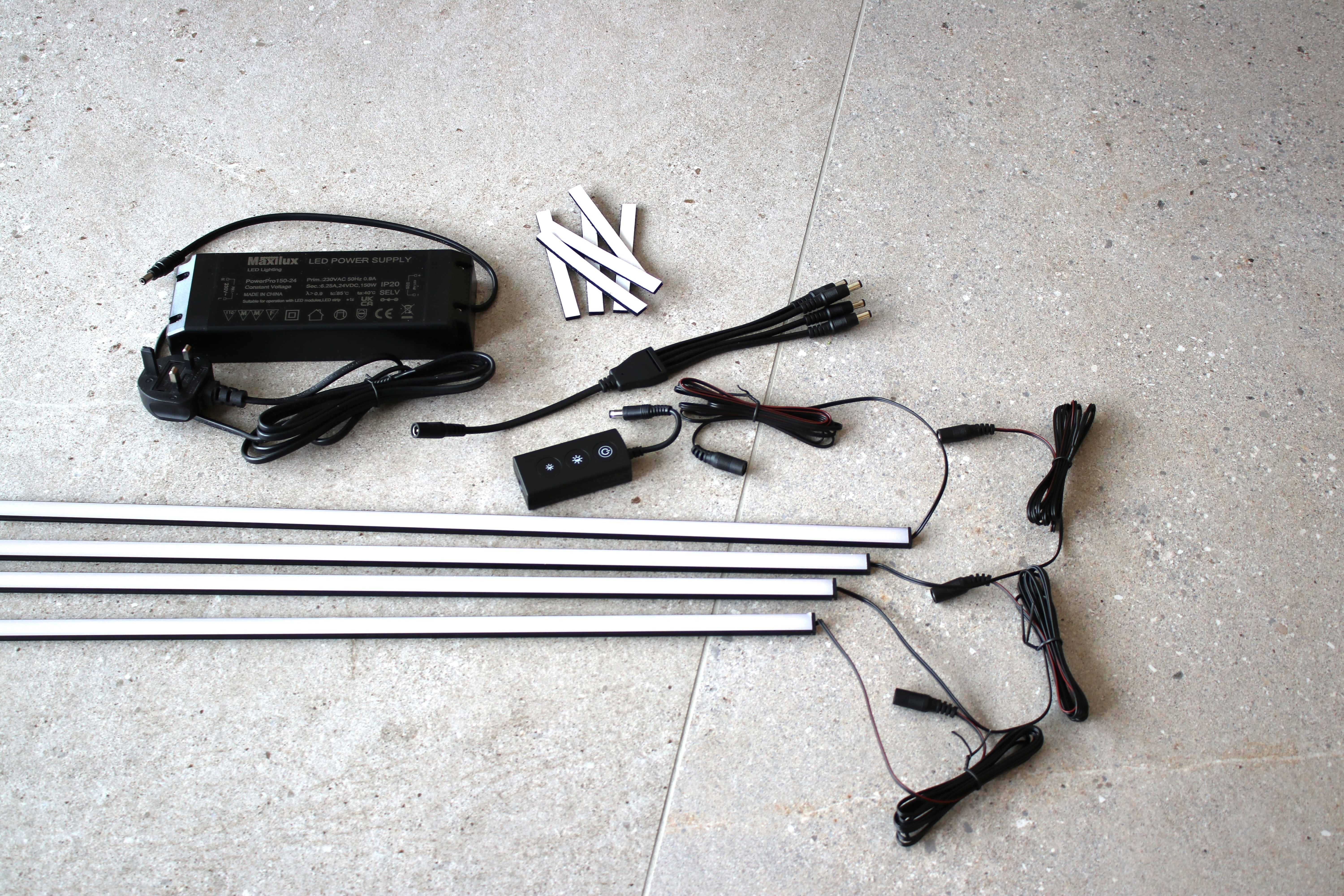 x4 Standard Warm White Slat Wall Light Bars