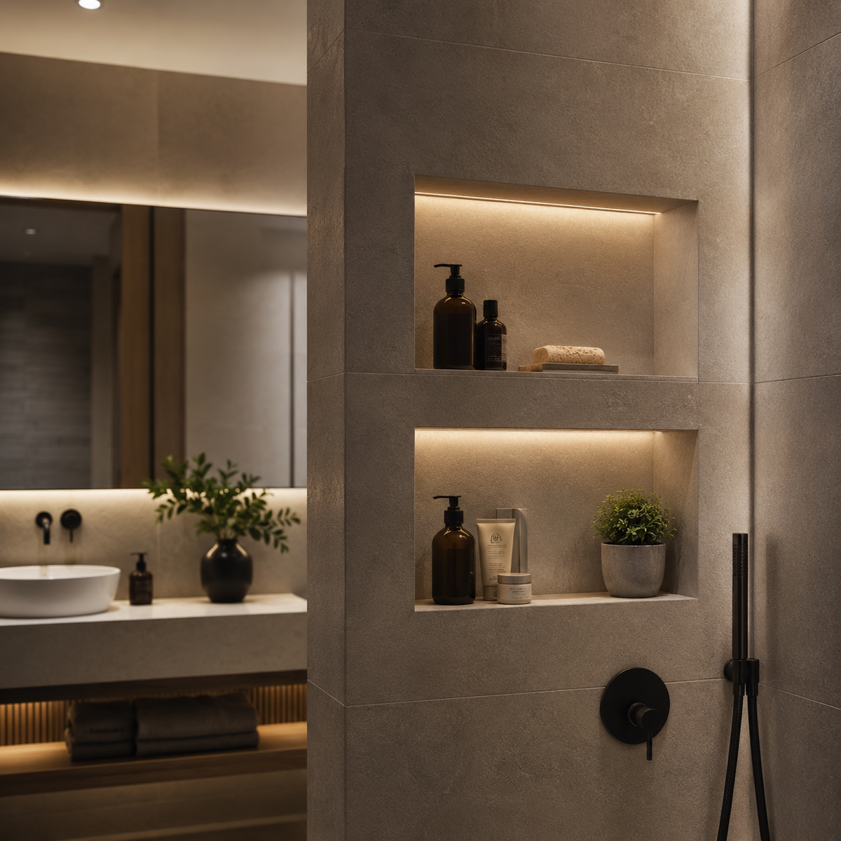 Bathroom LED lighting