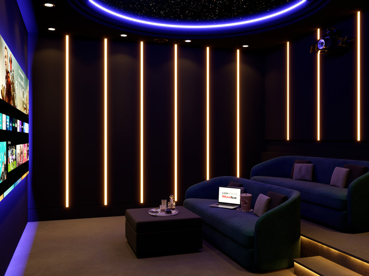 Home cinema LED lighting