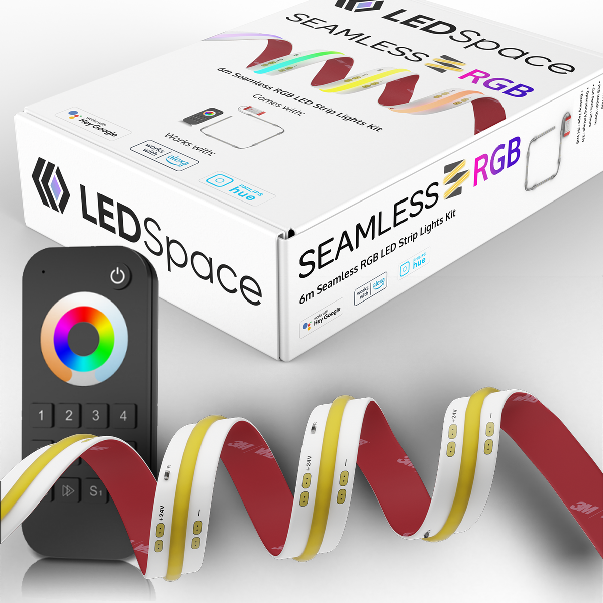 Led Strips Example LED Strip Light Packs from 3m, 6m & 9m | Warm White to RGB(W) | VIVÖE ...