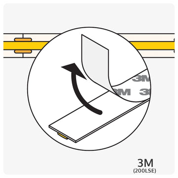 Seamless 4mm Warm White | 24V | 9W