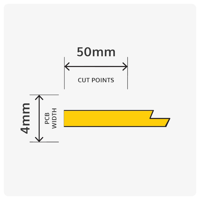Seamless 4mm Warm White | 24V | 9W