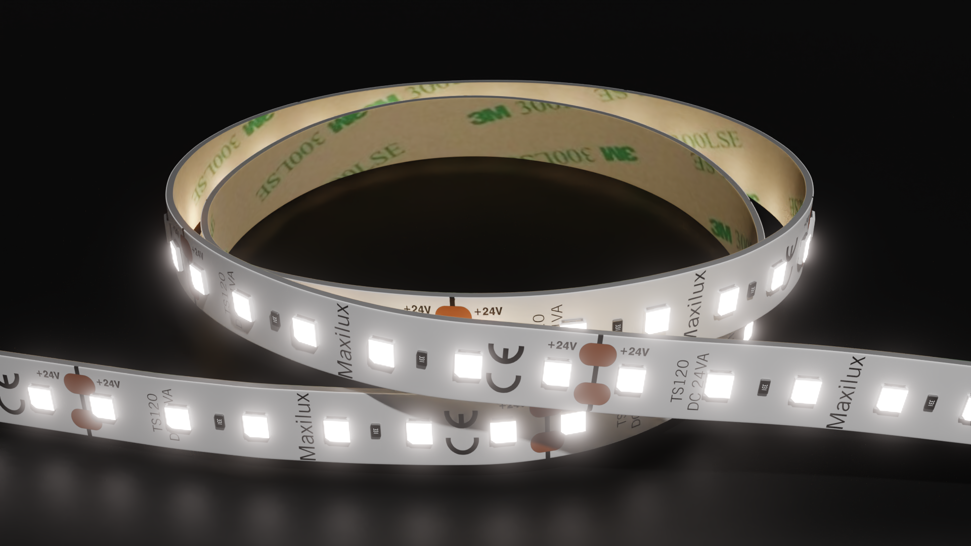 TradeStrip120 Cool White 6000K LED Strip Lights | 120 LED | 24V | 9W - LEDSpace