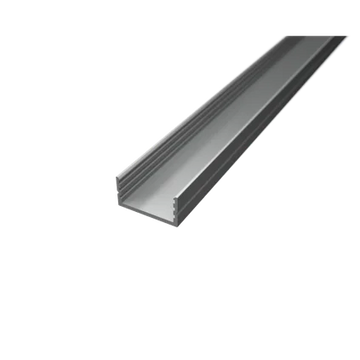 ALU28 aluminium LED profile shown with its open lighting channel
