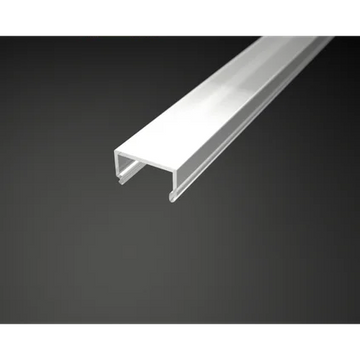 ALU28 aluminium LED profile shown with its diffuser fitted