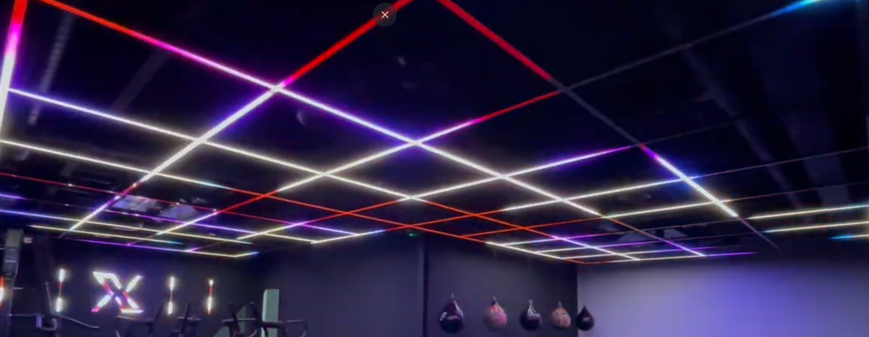 2m ALU46 Suspended LED Profile, 50 x 35mm