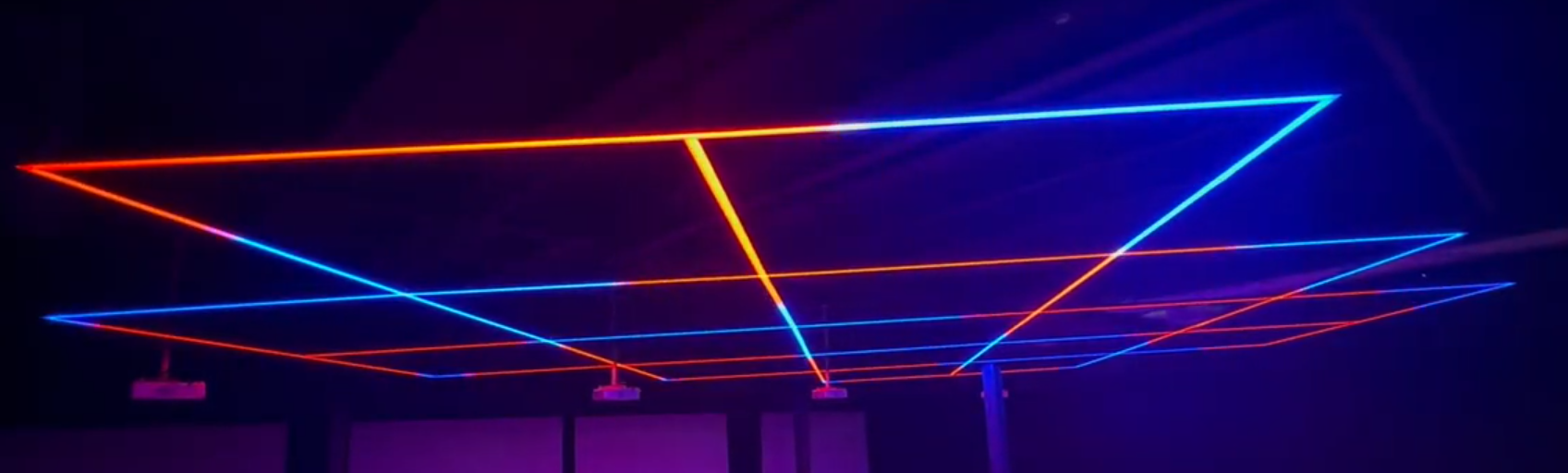 2m ALU46 Suspended LED Profile, 50 x 35mm