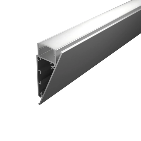 2m ALU63 Architrave LED Profile, 24 x 55mm