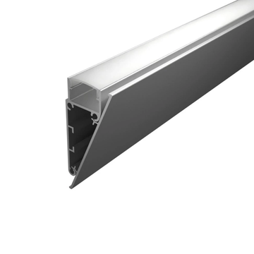 2m ALU63 Architrave LED Profile, 24 x 55mm