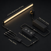 BLAQ Aura Slat Wall Lighting Starter Kit