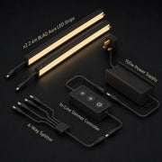 BLAQ Aura 2 Strip Slat Wall Lighting Kit