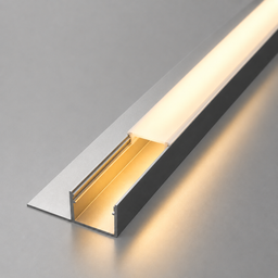 1m ALU34 Tile In LED Profile, 37 x 13mm