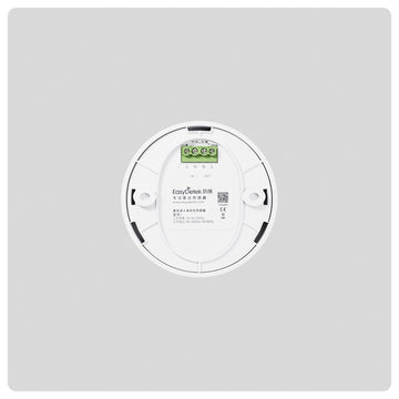 HALO 240V ceiling presence sensor base with green wiring terminal block