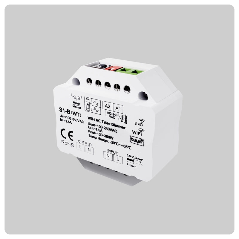 HALO Smart Dimming Module - Inline Dimmer for Smart Lighting Control