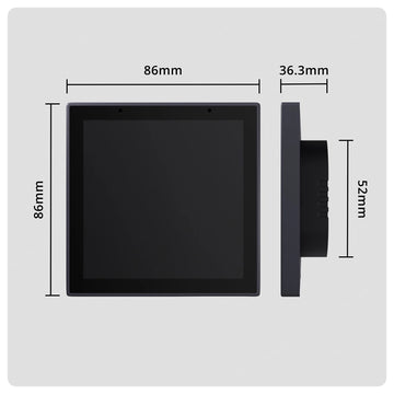 HALO Hub Mini – Smart Control Panel with Built-in Zigbee Hub and Alexa