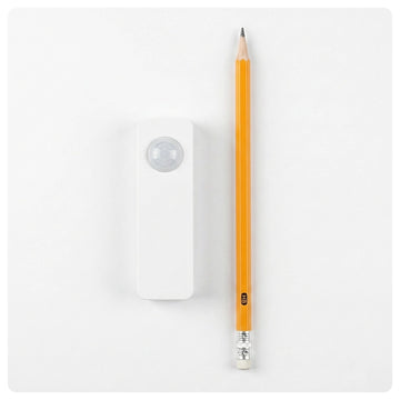 HALO Hub Max full home hub displayed beside a pencil for scale
