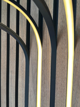 BLAQ Aura 4 Strip Slat Wall Lighting Kit