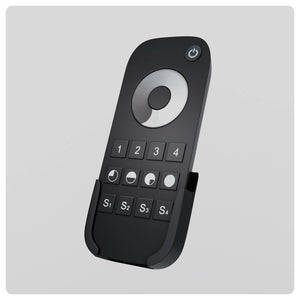 Remote Control with 4 Zones & 3 Scenes : Single Colour