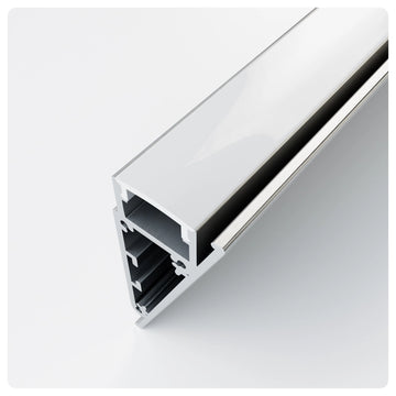2m ALU63 Architrave LED Profile, 24 x 55mm