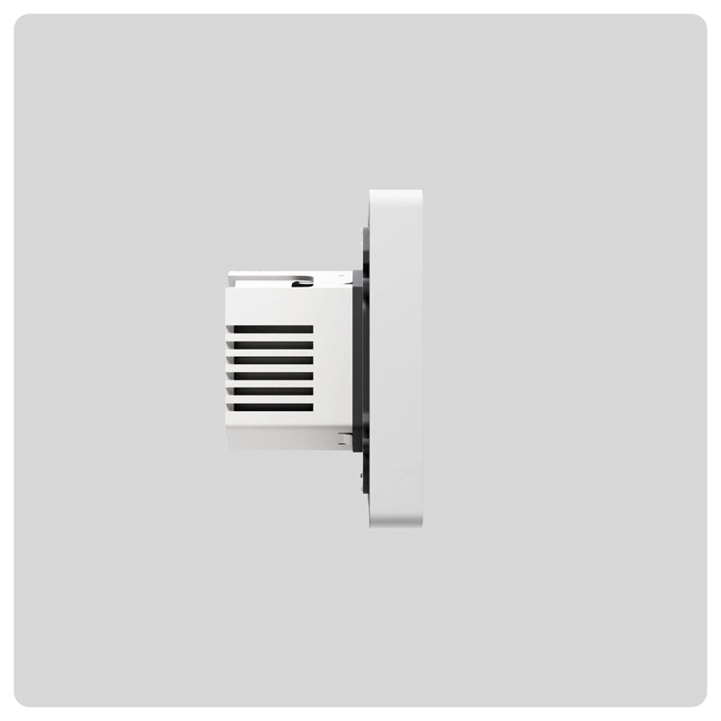 HALO Smart Switch white side view with vented module