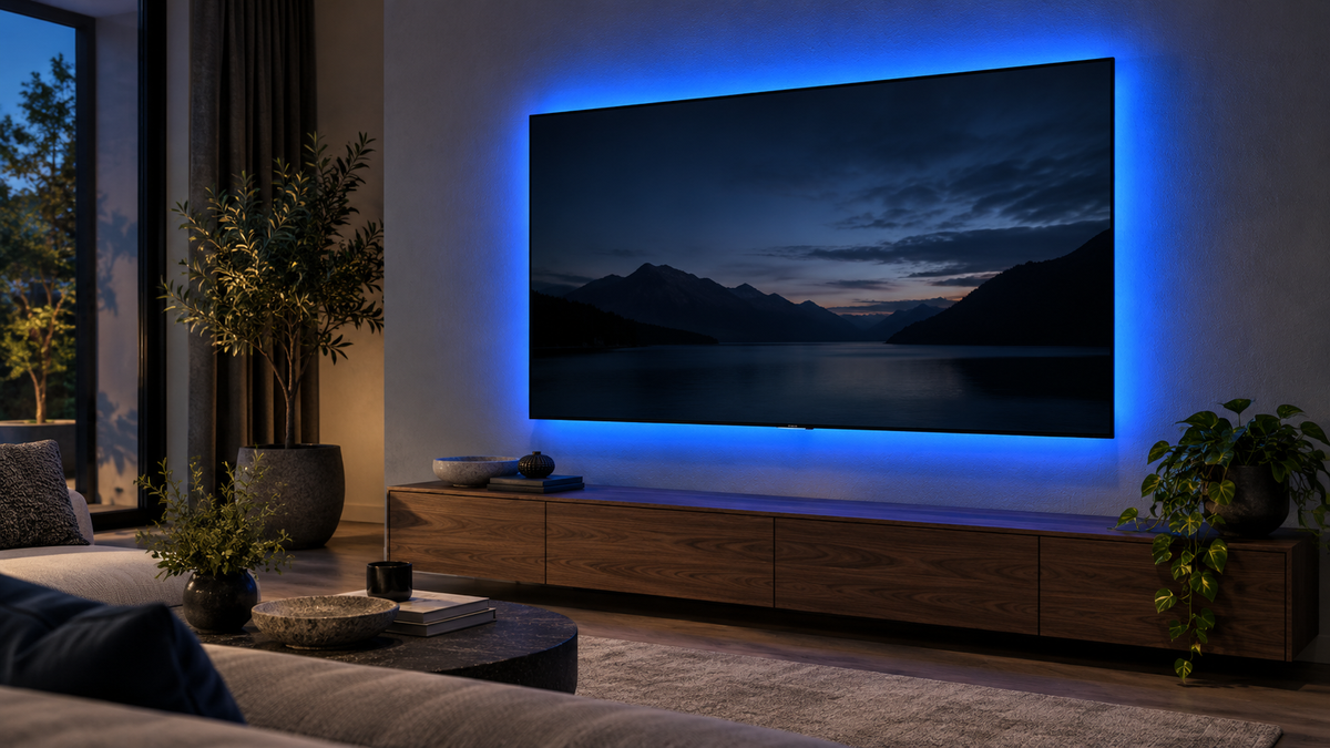 TV backlighting concept