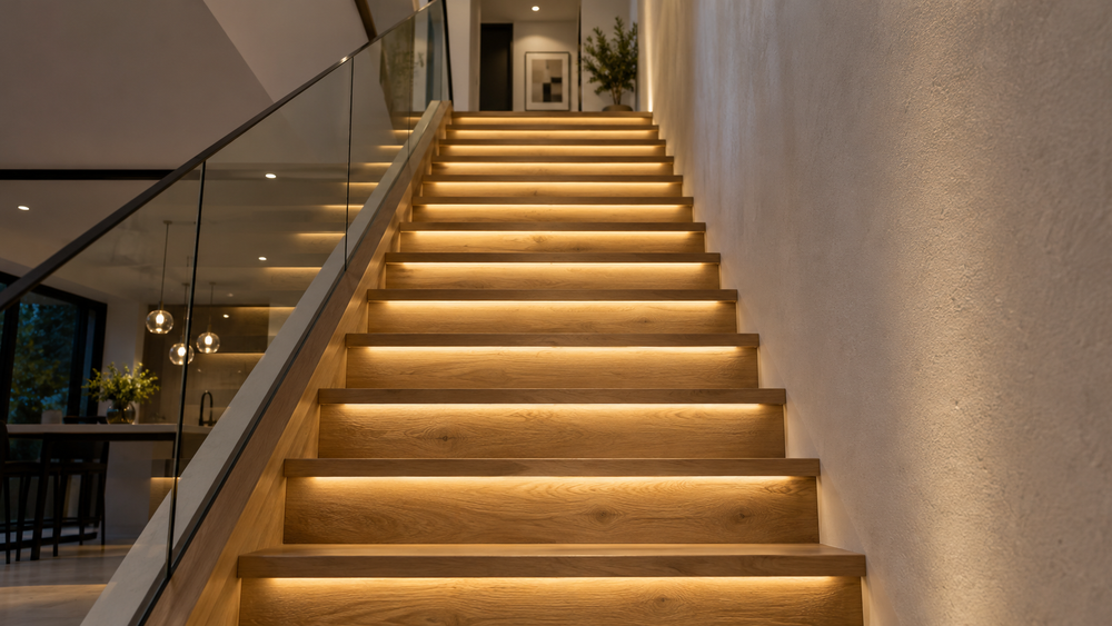 Stair-tread lighting concept
