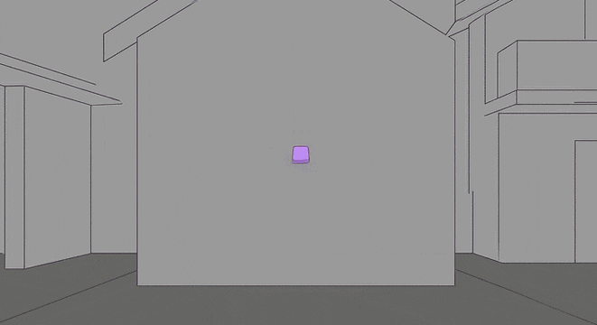 HALO Super Easy Starter illustration featuring a small purple HALO icon on a gray background