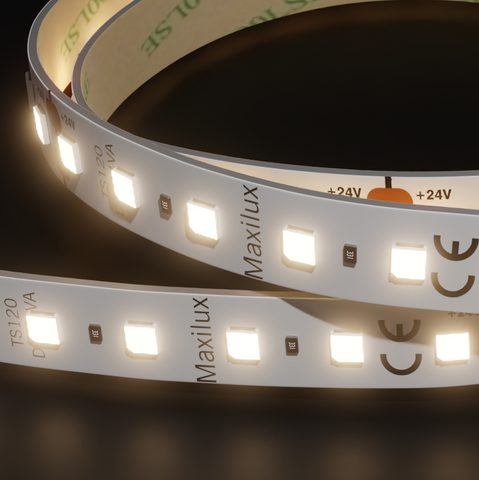 TradeStrip120 Natural White 4000K LED Strip Lights | 120 LED | 24V | 9W - LEDSpace