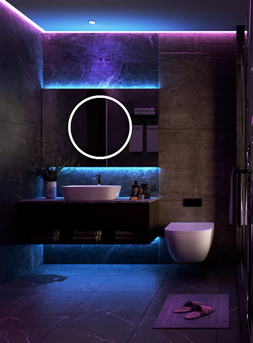 Led strip lights for bathroom ceiling store