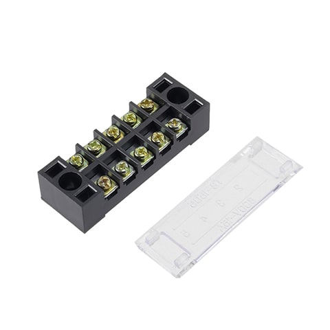 5 Way Terminal Block | Duel Rows | 600V 15A | TB-1505L - LEDSpace
