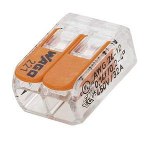WAGO 221-412 2 Pole Terminal Block